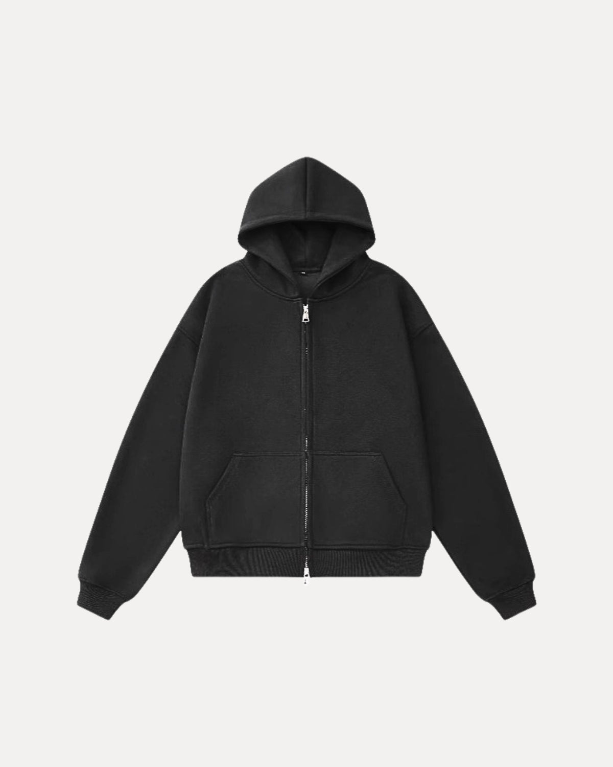 Mono Zip Hoodie