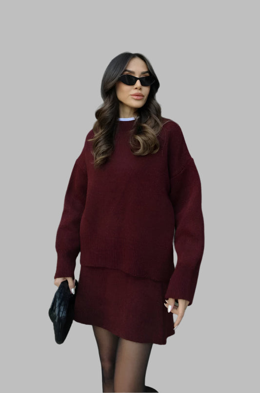 OLIVA | COZY KNIT SET