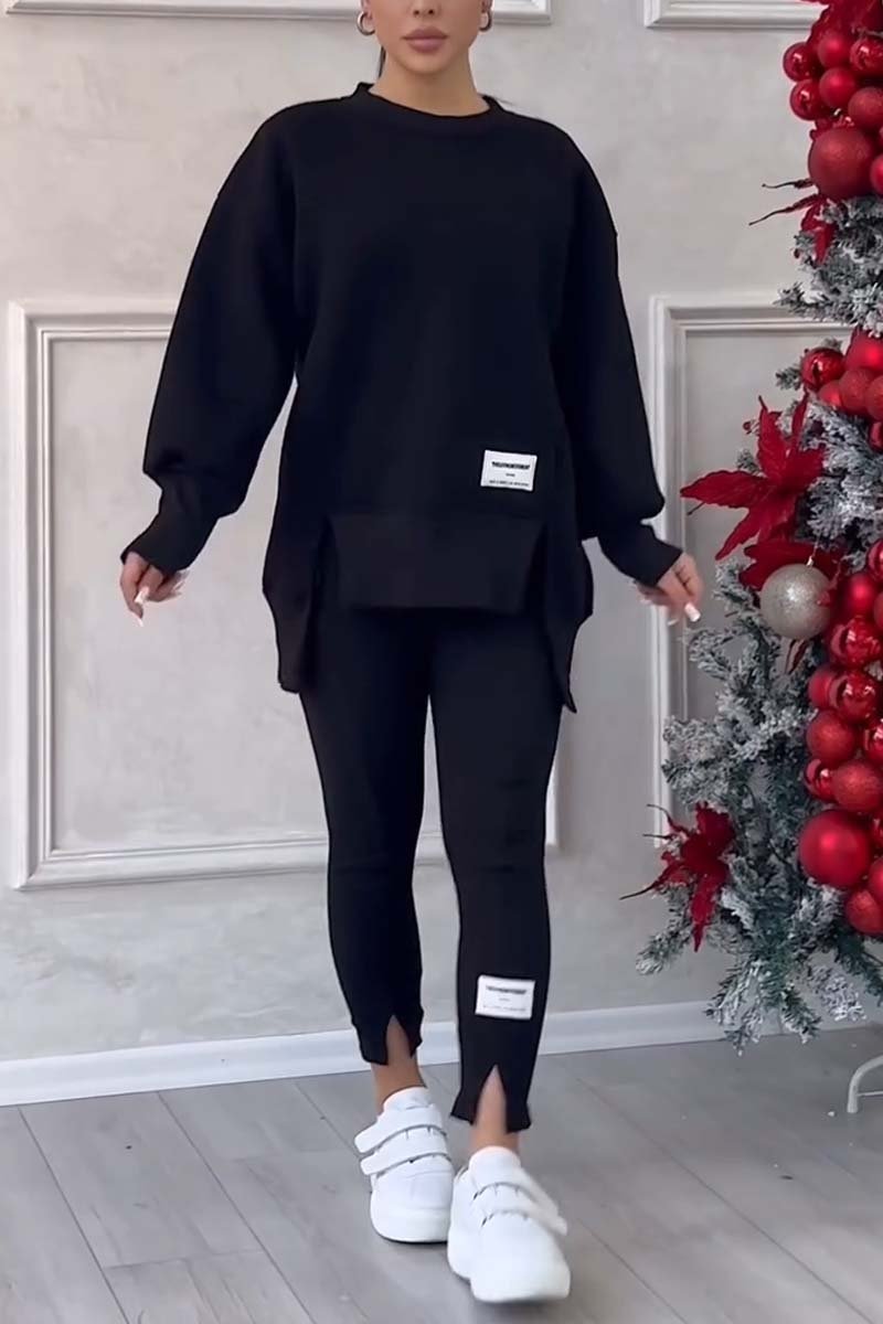 Oversized Dames tracksuit Set